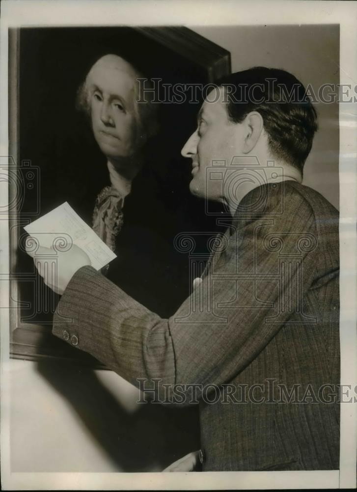 1940 Press Photo Orazio Nicola Saitto born in Italy accept as citizen of U.S.