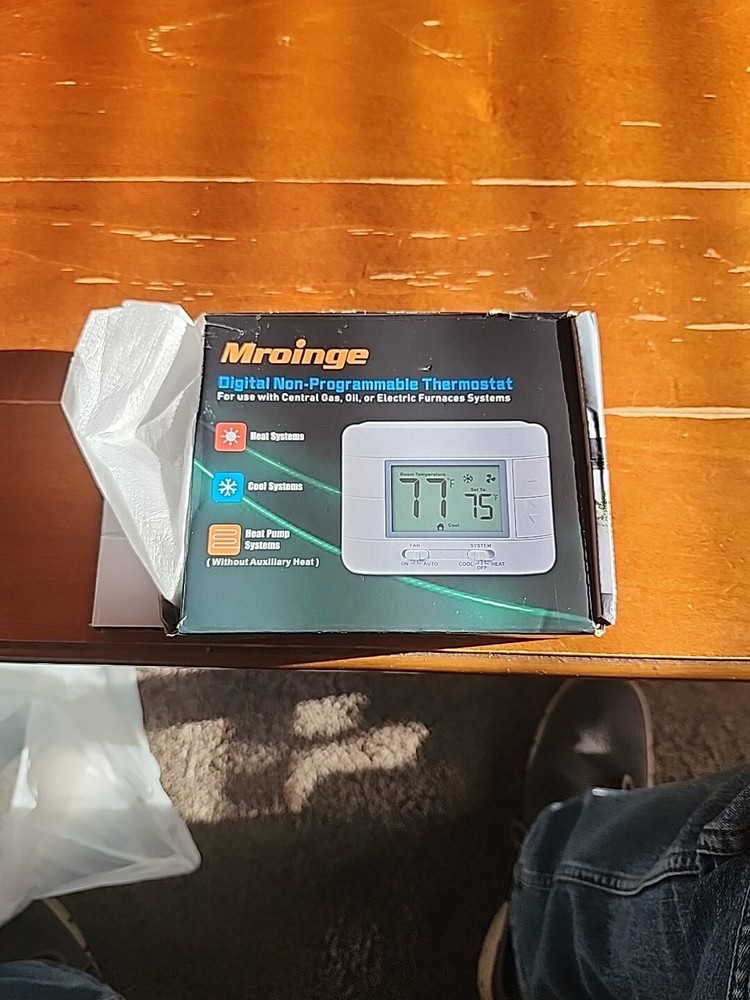 Mroinge Digital Non-Programmable Thermostat