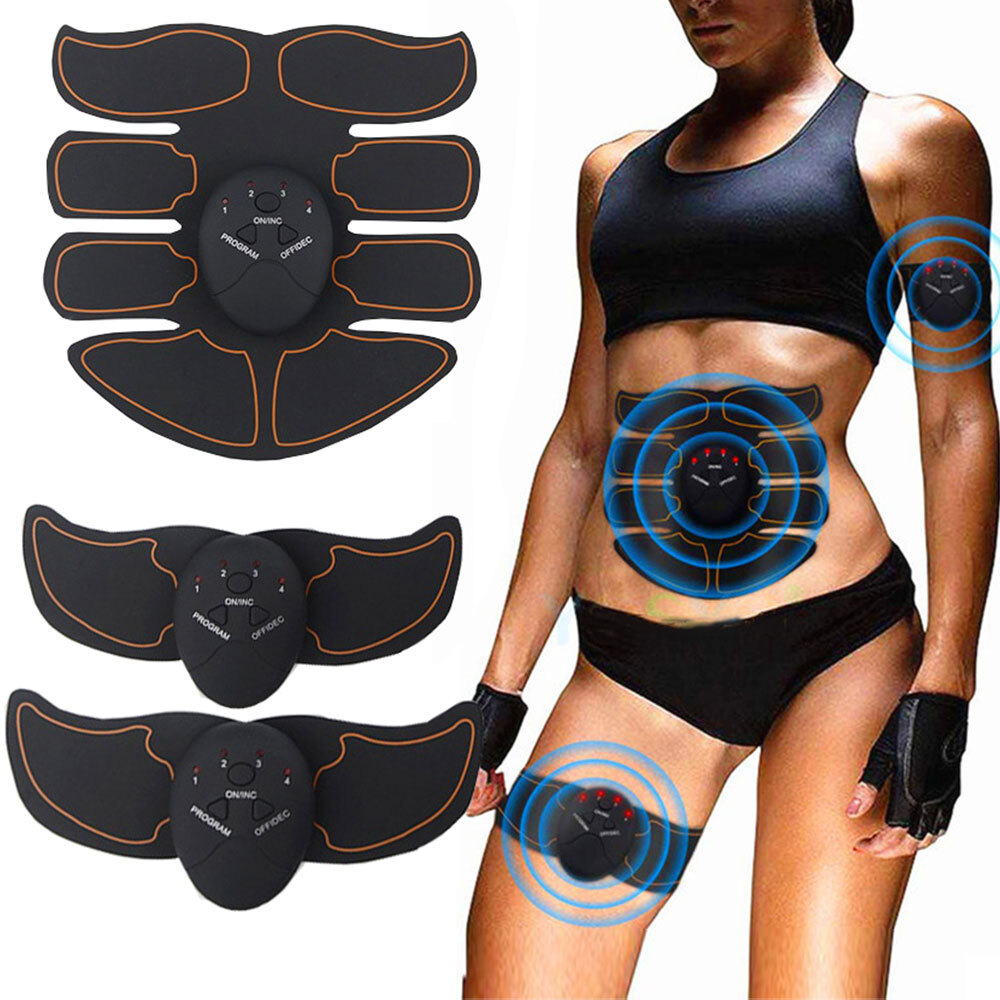 Electric ABS Abdominal Muscle Stimulator Trainer Toner Fitness Excersize Gear-image