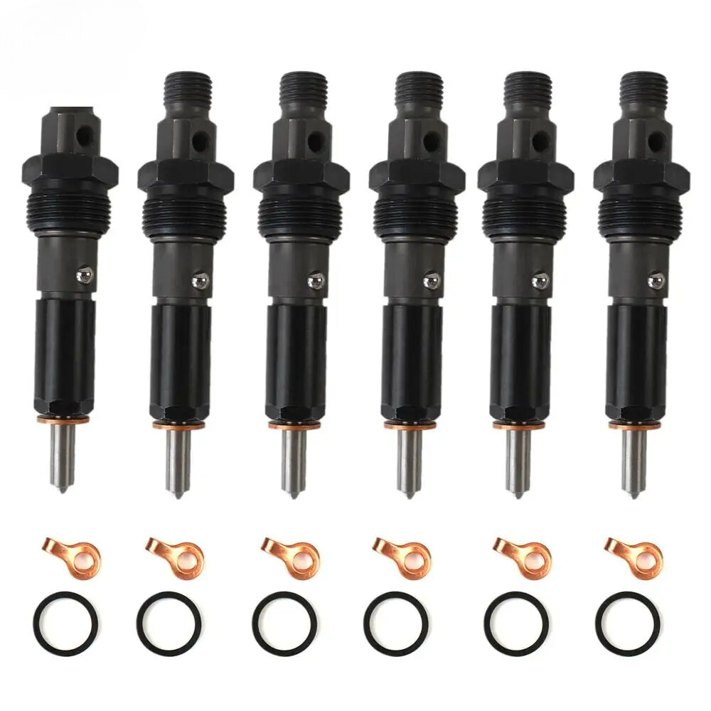 6pcs Fuel Injector set & ring kit Fit for Cummins 5.9L Nozzle Holder p7100