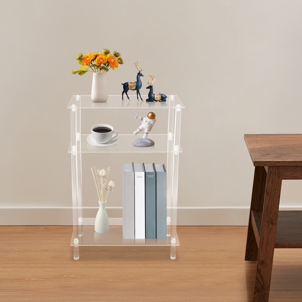 Acrylic Narrow Side Table 7