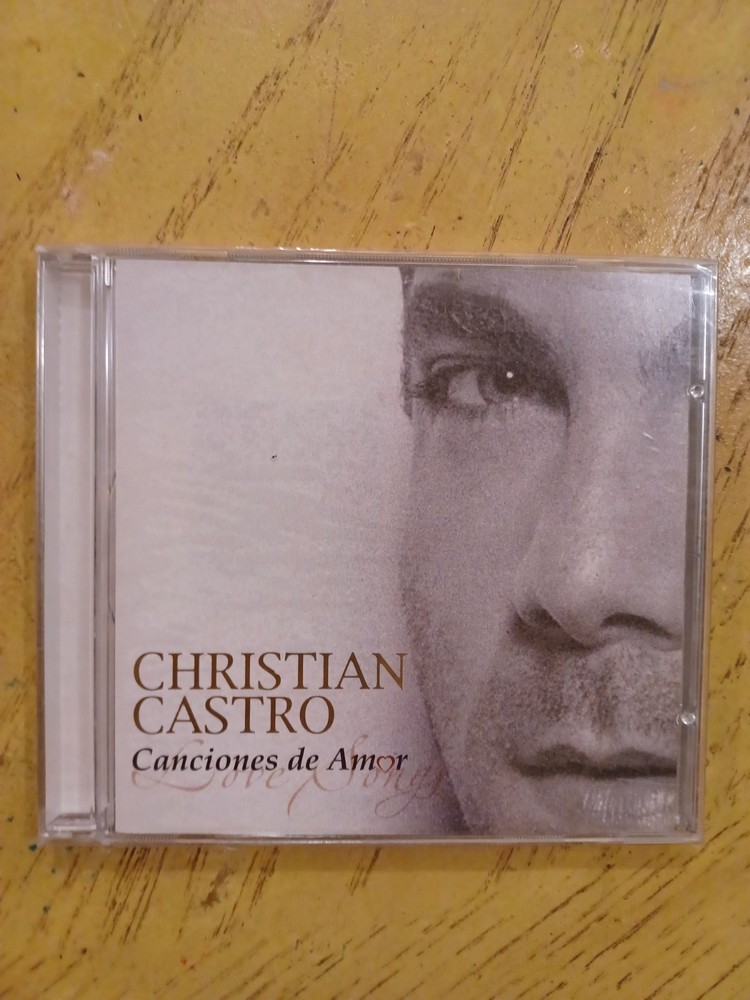 CHRISTIAN CASTRO Canciones De Amor STILL SEALED BRAND NEW CD