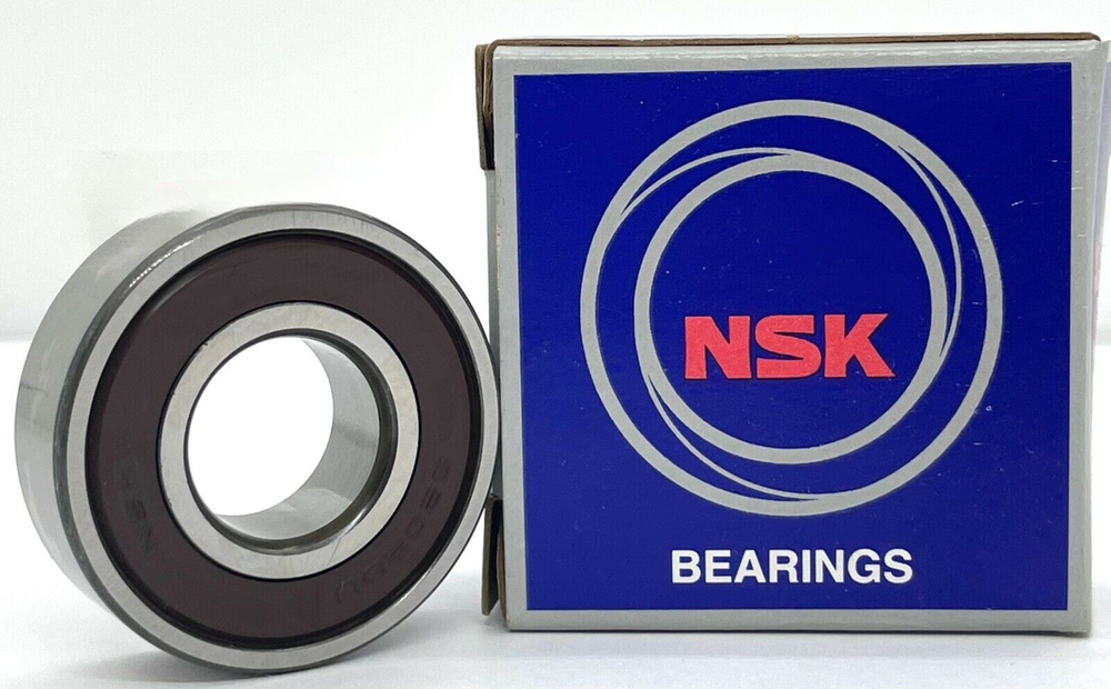 NSK 6202 DDU C3 DEEP GROOVE BALL BEARING, RUBBER SEALED 15x35x11mm 6202 2RS