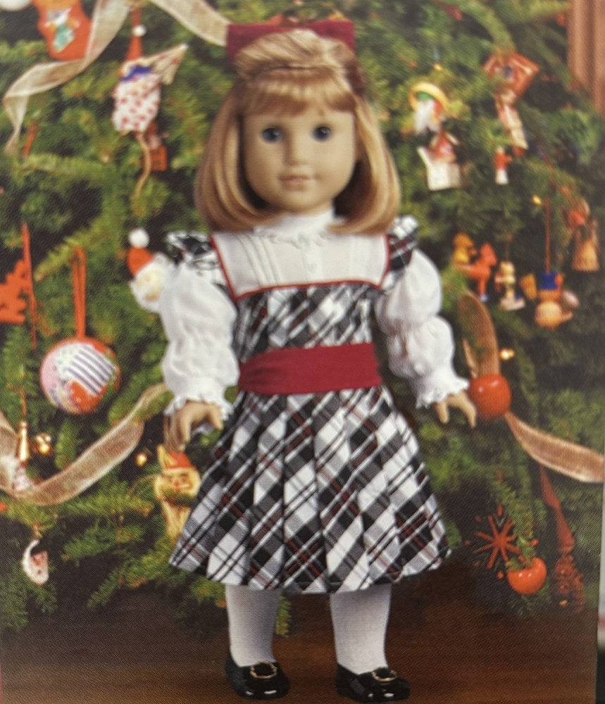 American Girl Doll NELLIE Holiday Dress Outfit Complete w Box  Cards NIB