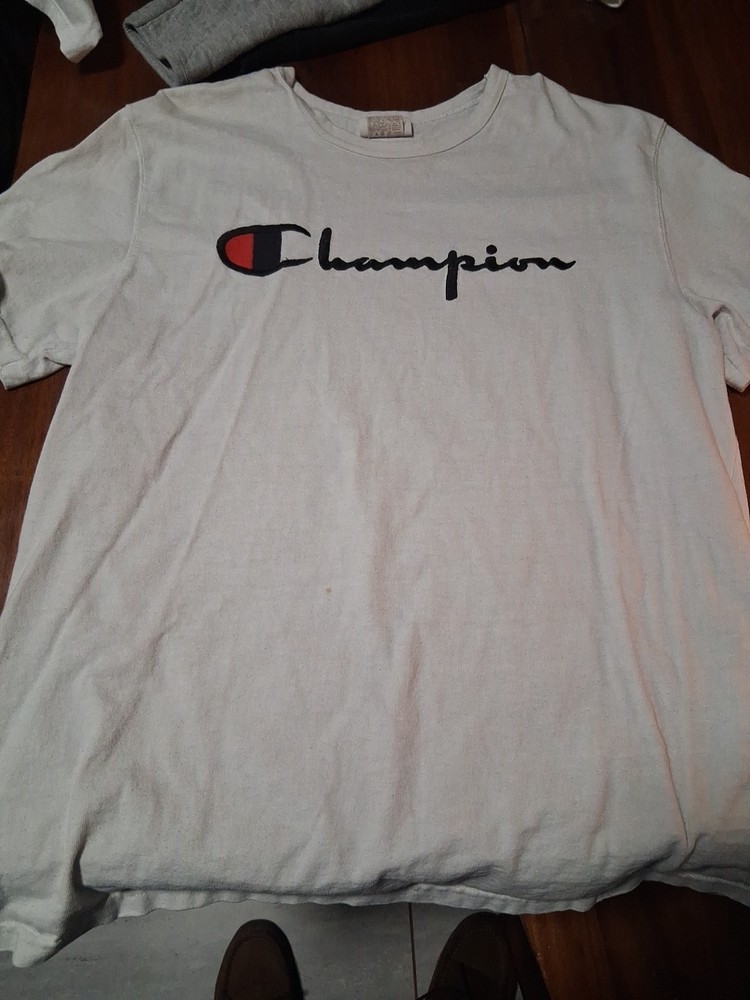 Champion Men's Classic Jersey T-Shirt, Large - White