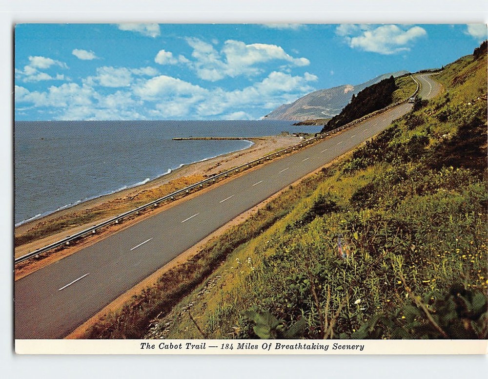 Postcard The Cabot Trail Cape Breton Canada
