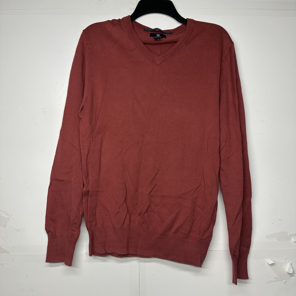 Men's Gap Sweater New with Tags Size Medium V-Neck Long Sleeve