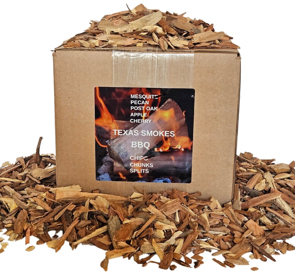 Mesquite Wood Chips.  Box Is 720 Cu Inch. Approx  9 Lbs.