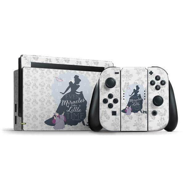 Cinderella Nintendo Switch Bundle Skin - Cinderella Miracles Take Time