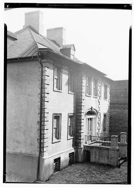 Alexandria Virginia John Carlyle House 1900s Historic Housefront Fairfax Street