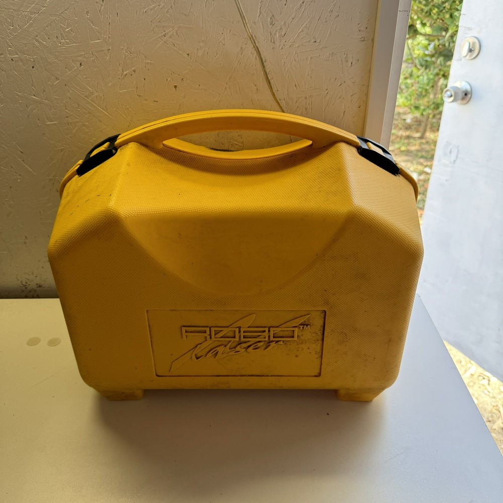 RoboToolz Robo Laser RB01001 Self Leveling Laser with Remote & Case Untested