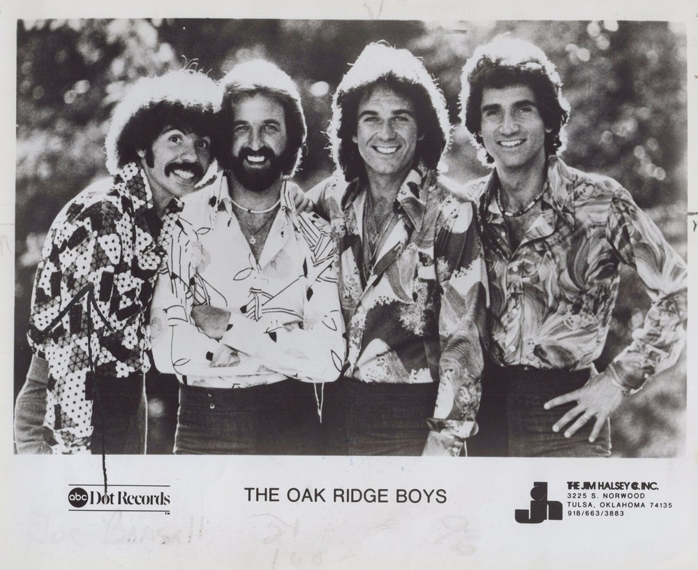 1983 Oak Ridge Boys Portrait Tulsa 10x8 Vintage Original Rare Press Photo
