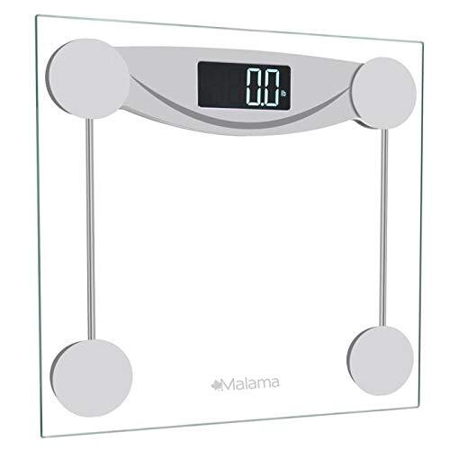 Malama Digital Body Weight Bathroom Scale, Weighing Scale with Step-On Techno...