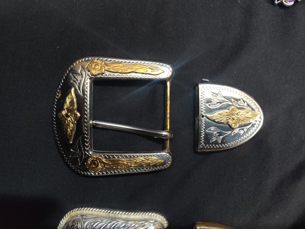 German Silver Belt Buckle