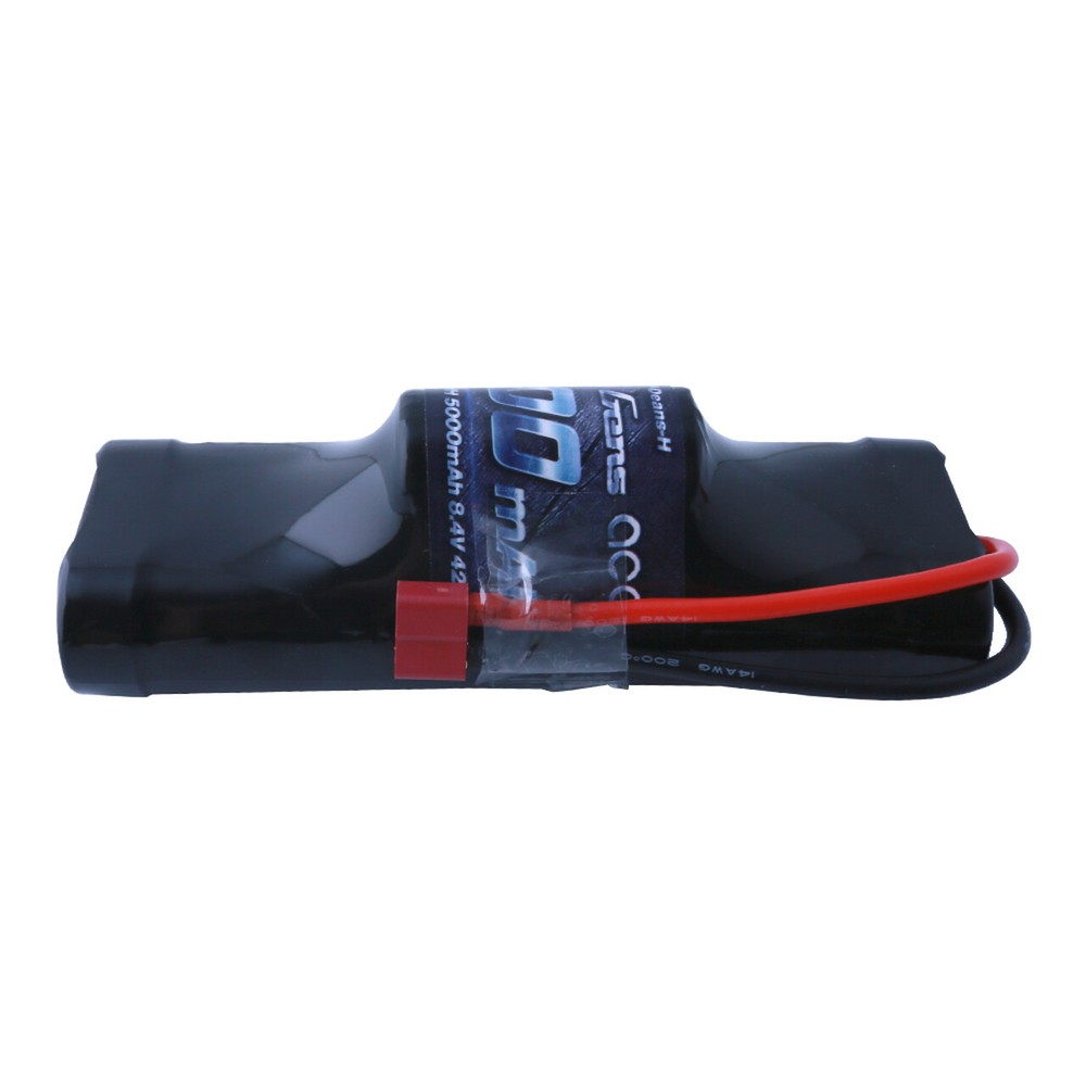 Gens Ace 5000mAh 8.4V NiMH Battery Hump Deans Plug For Traxxas Stampede Rustler-image