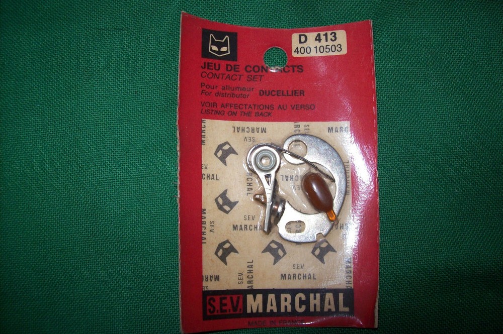CITROEN ID / DS CONTACTS PLATINUM TIPS SEV MARCHAL D413 ORIGINAL