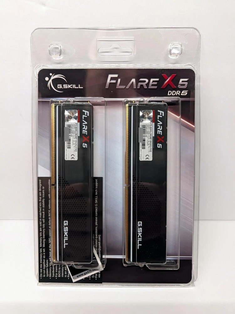 G.SKILL Flare-X5 32GB (16GB x 2) DDR5-6000 CL36 AMD EXPO Intel XMP RAM