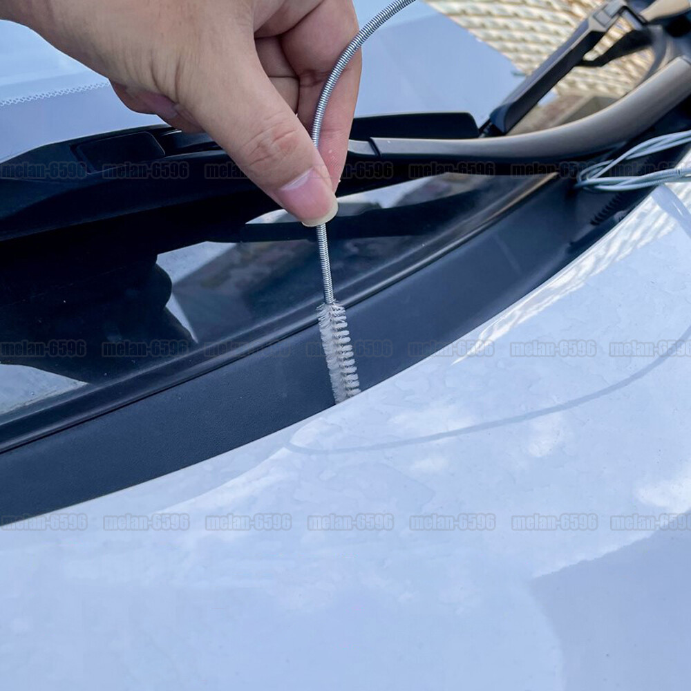 59 inch Flexible Car Drain Dredge Sunroof Cleaning Scrub Brush Tool Accessories