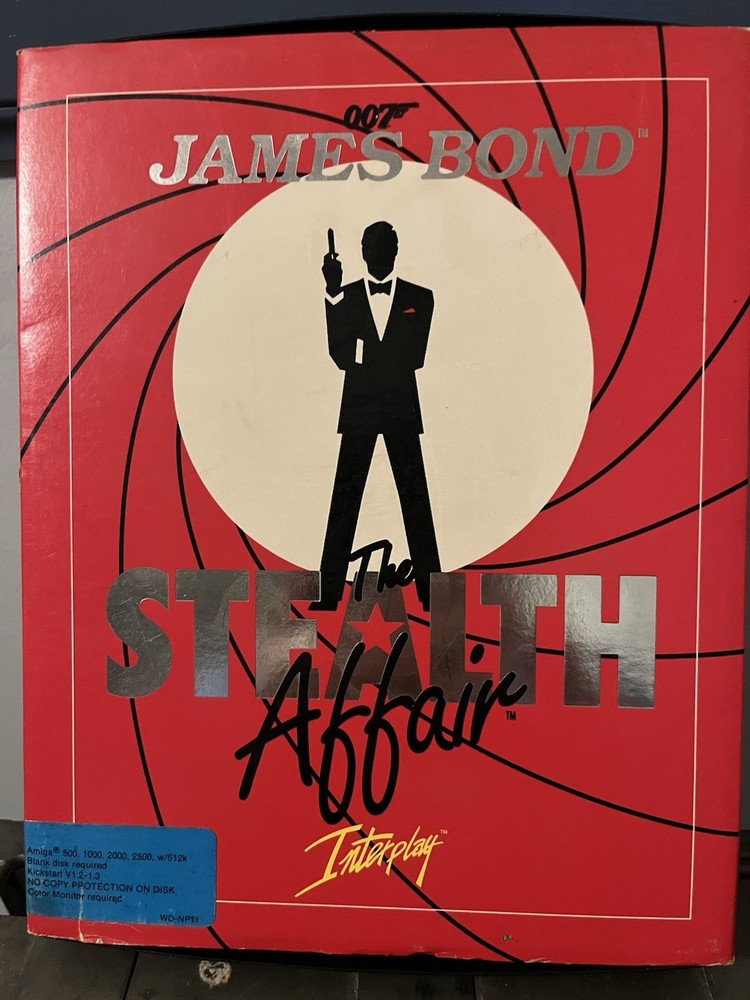 James Bond – The Stealth Affair – Interplay – Amiga Game