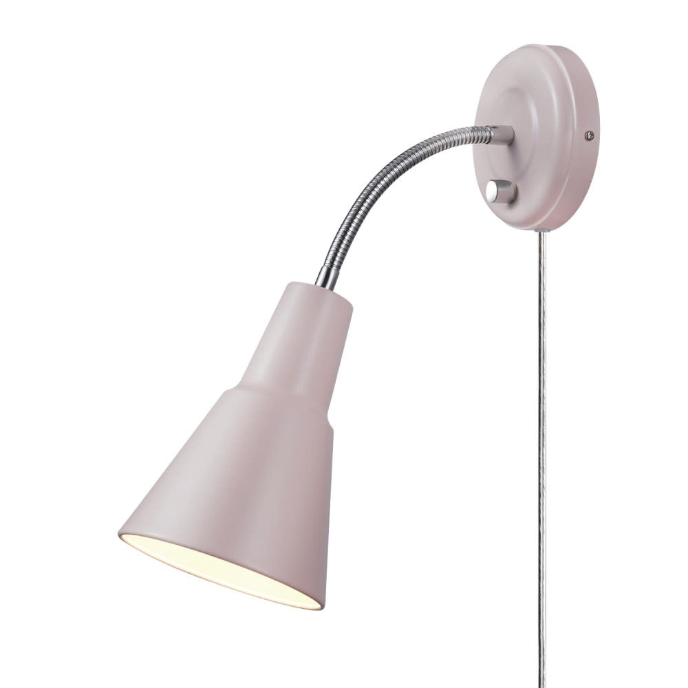 Globe Electric 13064 Pink Sophie Single Light 16