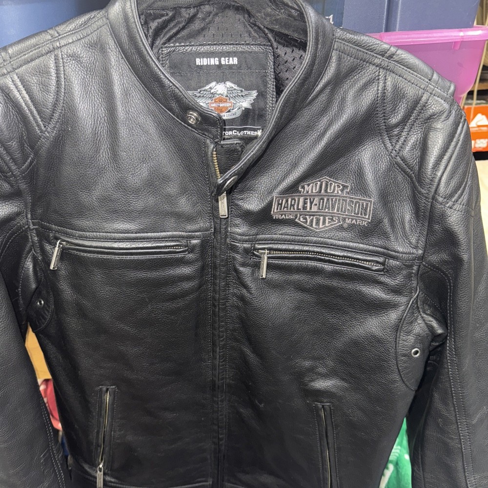 leather harley davidson jacket