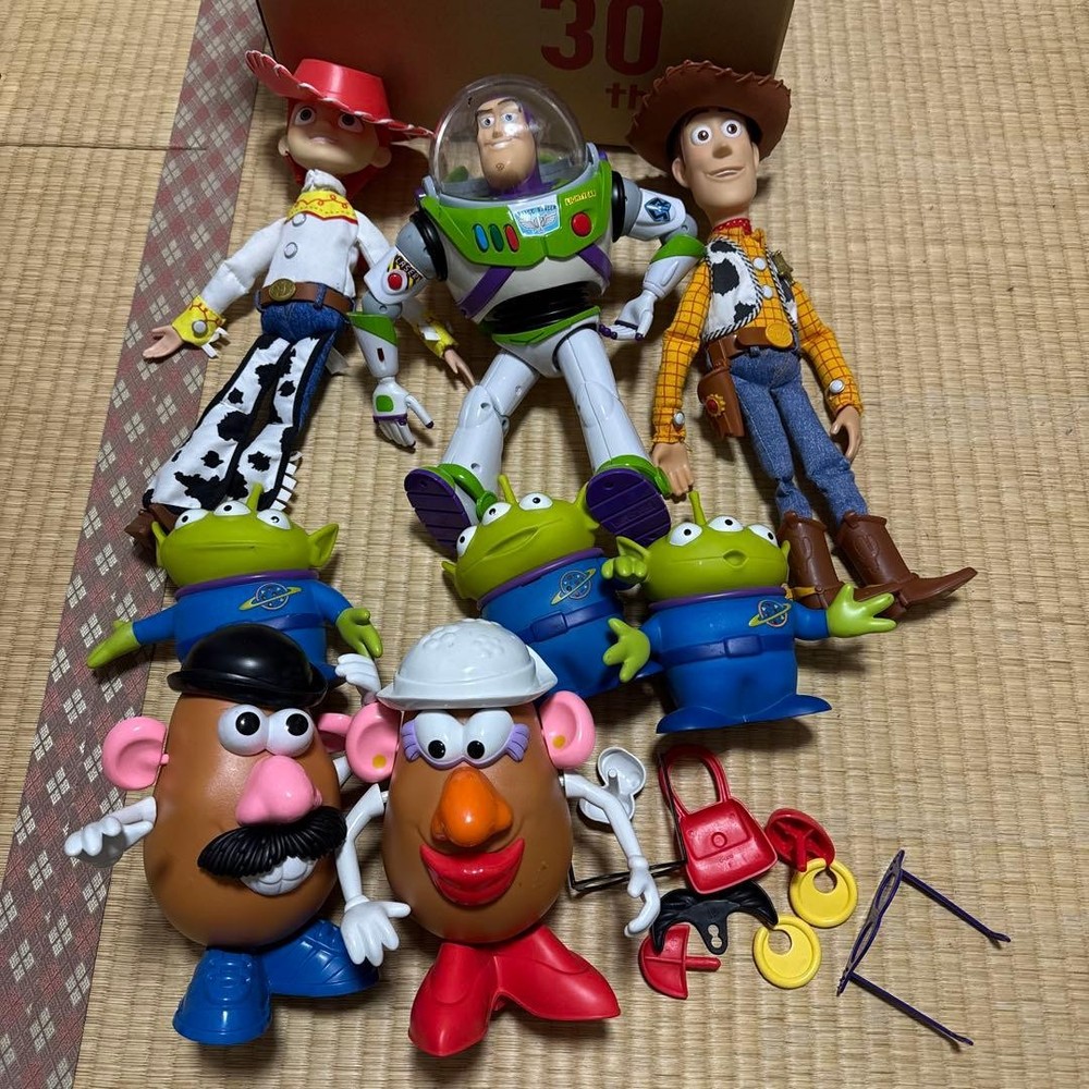 Toy Story Figure Set of 8 #2643ec