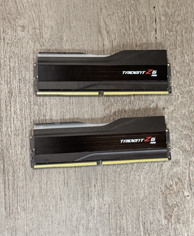 G.SKILL Trident Z5 RGB Series 32GB SDRAM DDR5 Desktop RAM Memory Kit - Black