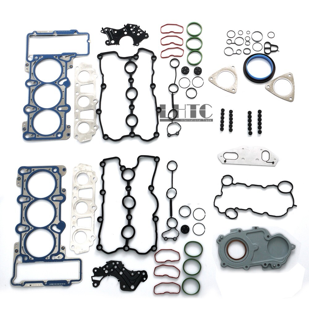 Engine Cylinder Head Valve Cover Gaskets Seals Set For AUDI A6 S4 S5 Q7 3.0 TFSI