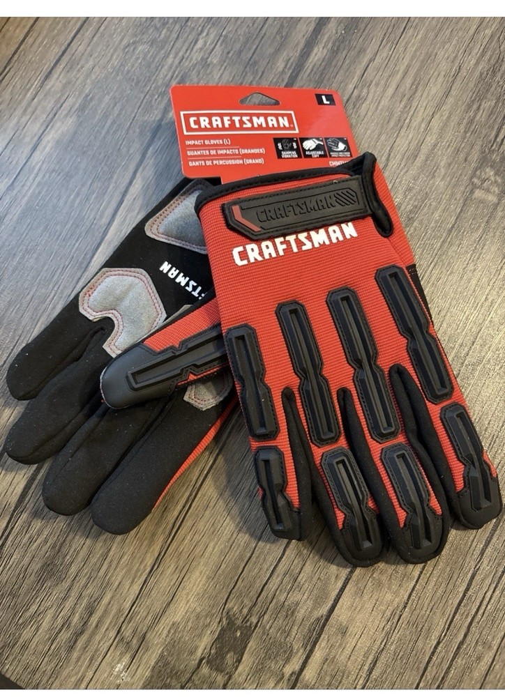 CMMT14196, Craftsman Impact Work Gloves - Large