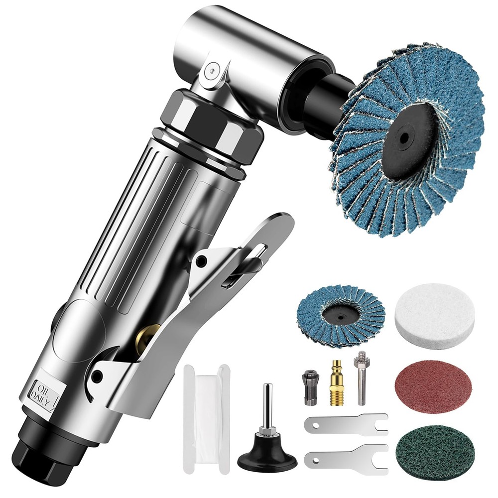 90-Degree Heavy-Duty Air Die Grinder 1/4