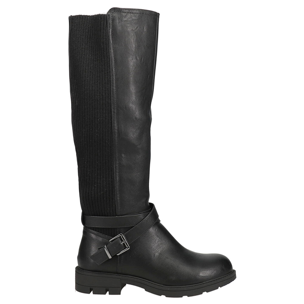 Corkys Hayride Round Toe Riding  Womens Black Casual Boots 81-0008-001