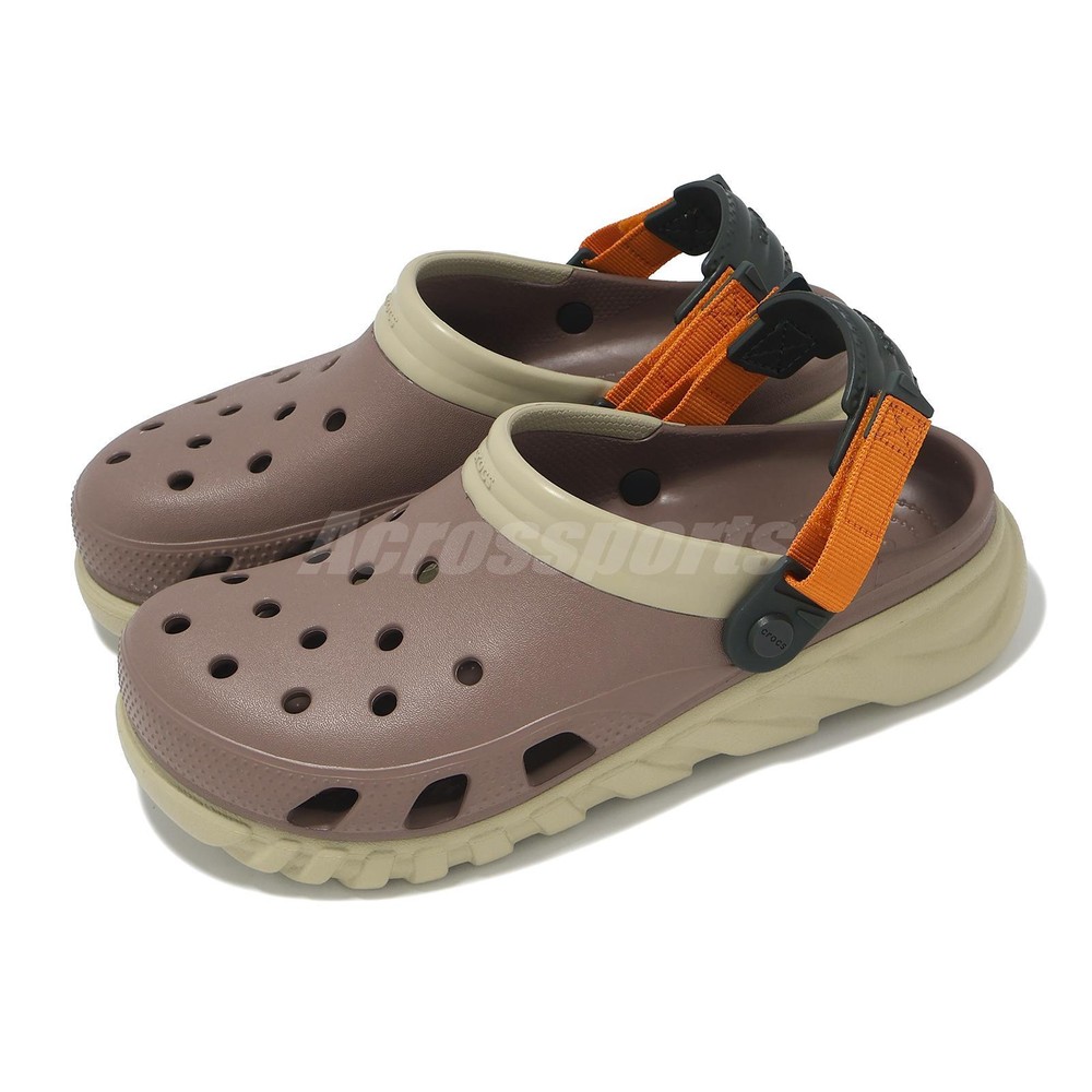 Crocs Duet Max II 2 Clog Truffle Men Unisex Slip On Casual Sandal 208776-0LF