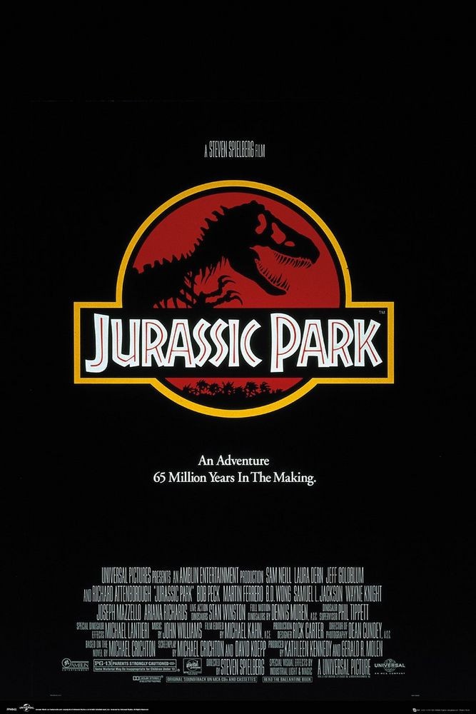 Poster Studio B - Jurassic Park One Sheet World Movie 24x36
