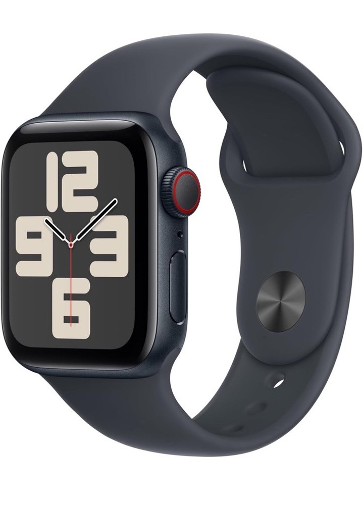 Apple Watch SE 2 GPS + Cellular 40mm Midnight Aluminum Smartwatch