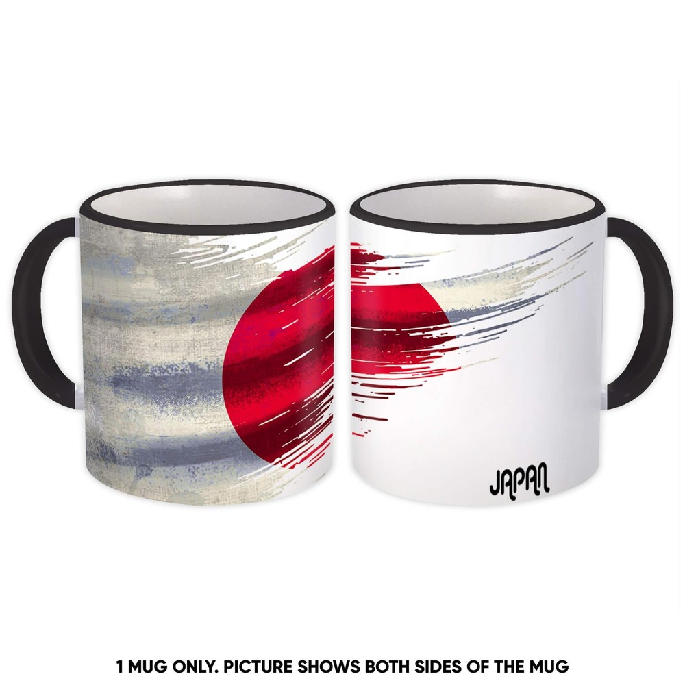 Gift Mug : Japan Flag Modern Country Expat