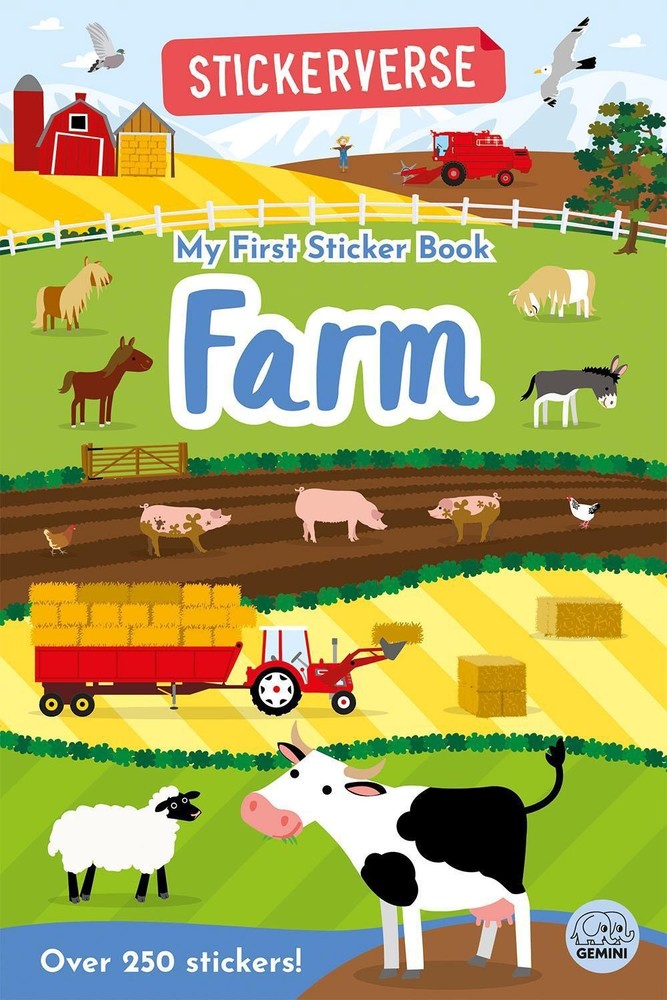 Stickerverse: My First Sticker Book Farm by Oakley Graham Paperback Book