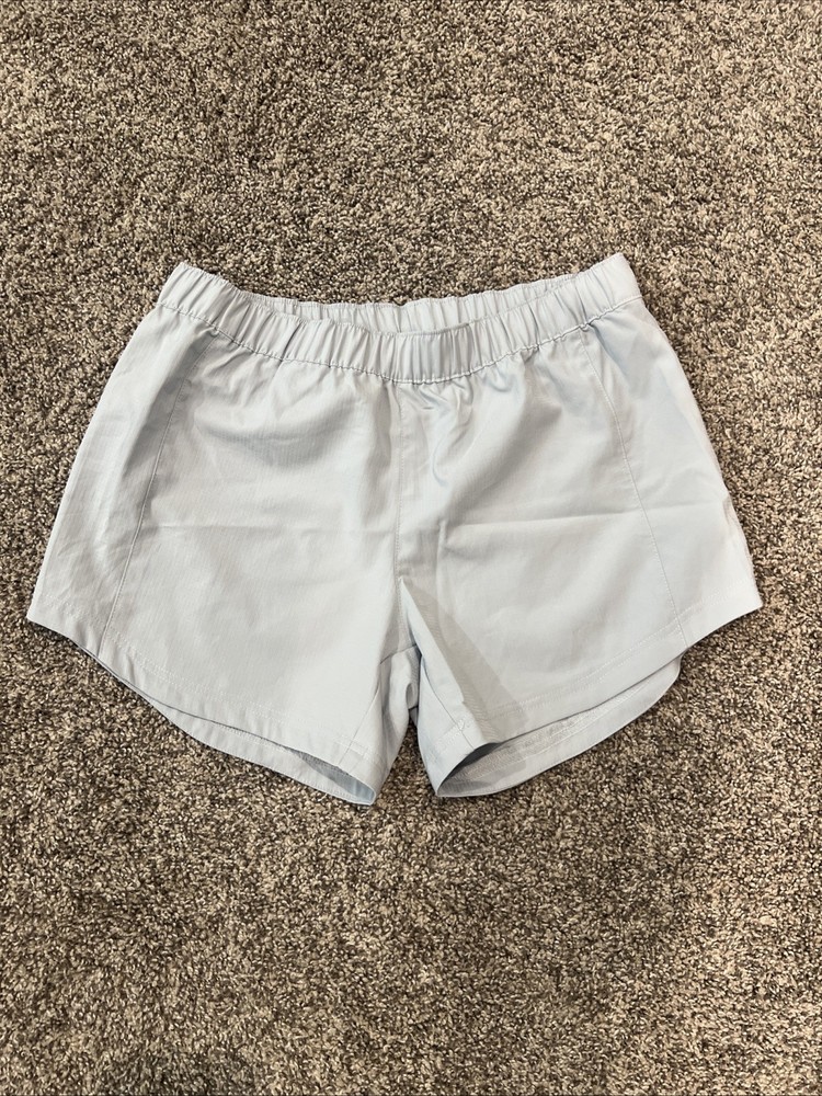 Columbia Women’s Active Shorts With Back Zipper Pocket Gray 4in Inseam Small