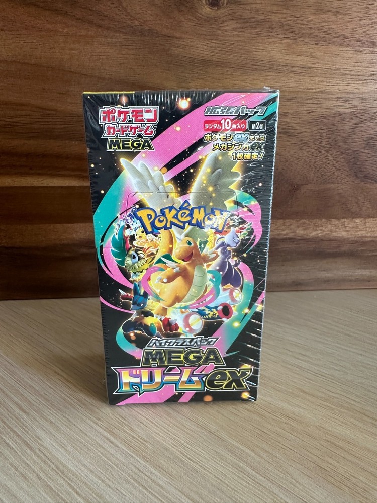Pokémon Card Japanese Mega Dream ex Booster Box M2a Shrink SEALED Pokémon JP