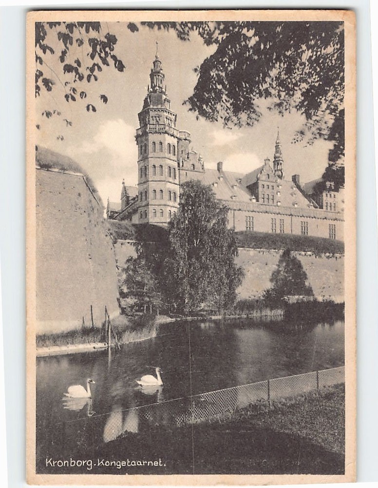 Postcard Kronborg Castle Helsingør Denmark