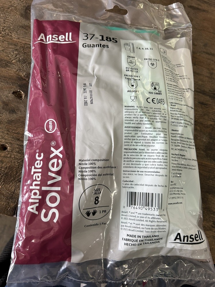 Chemical Resistant Gloves