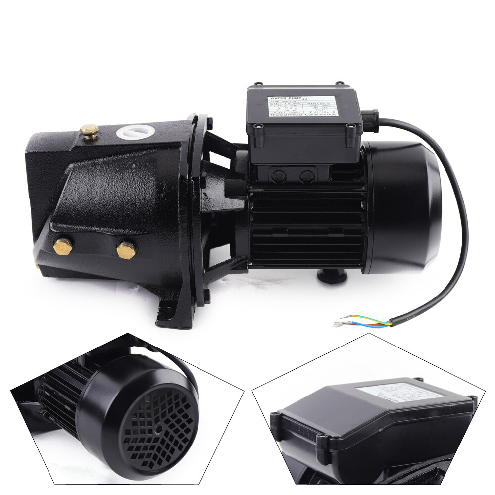 1 HP Shallow Well Jet Pump Adjustable Pressure Switch 110V Jet Water Pump USA