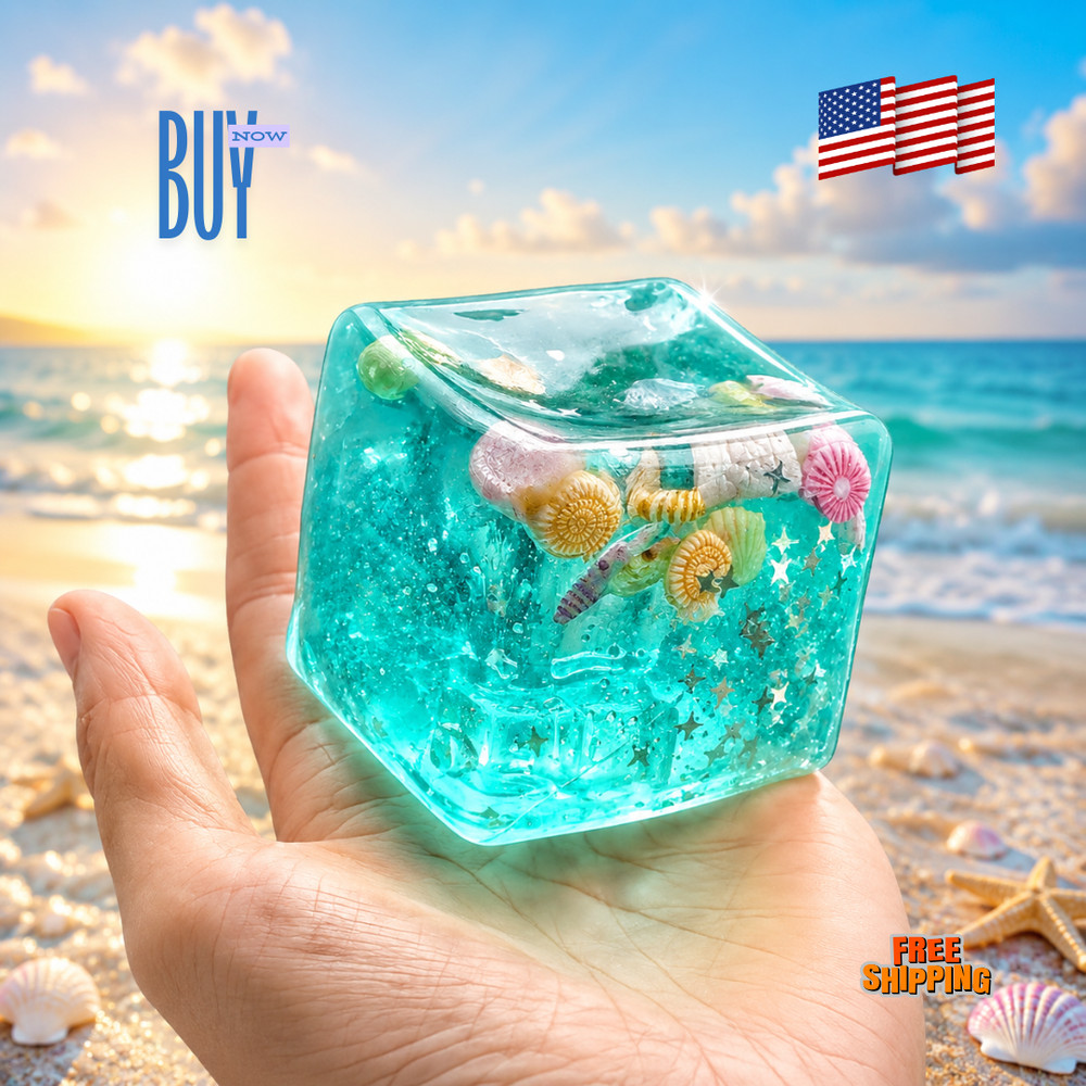 Nice Cube Stress Ball – Sensory Toy, Soft Squeeze Fidget Toy for Stress Relief
