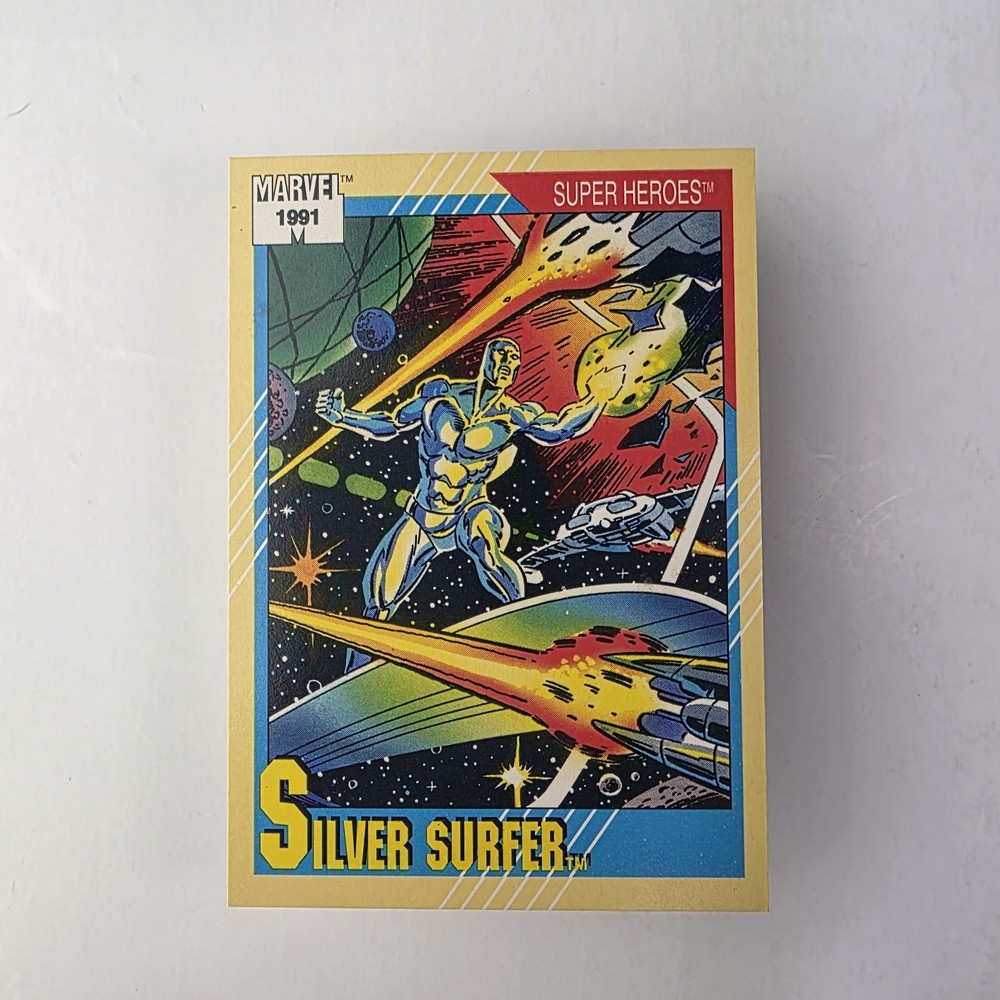 Silver Surfer Super Heroes 1991 Impel Marvel Comics #45