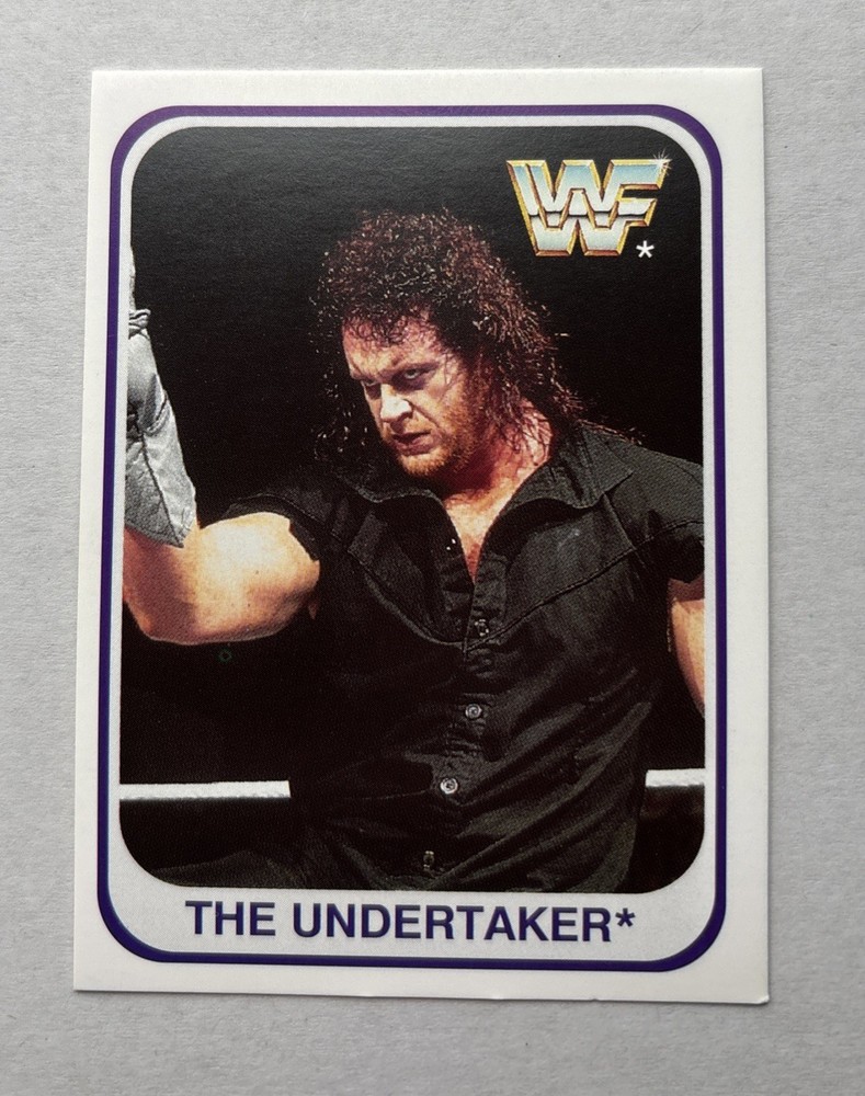 1991 Merlin WWF Undertaker #104 Italian Wrestling