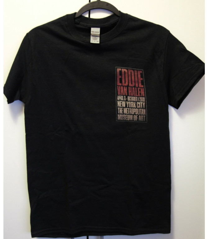 Eddie Van Halen Nyc The Metropolitan Museum Of Art T-Shirt