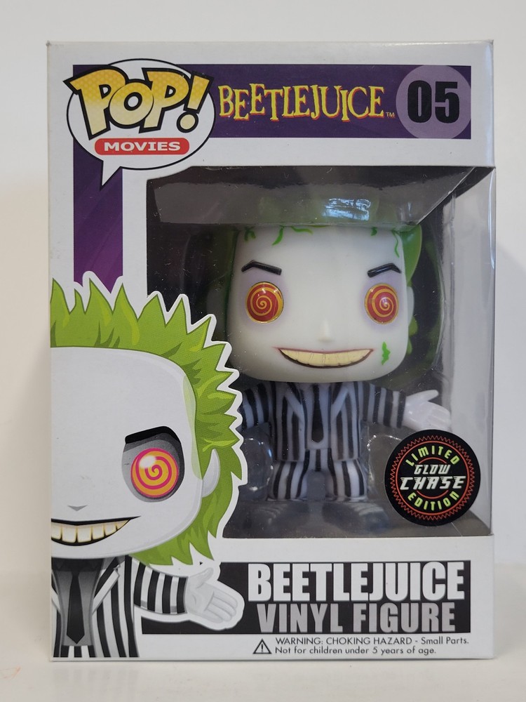 Funko Pop Beetlejuice #05 Chase Limited Edition Vinyl Figure NEW