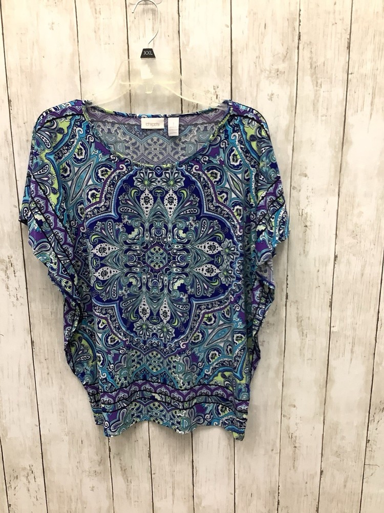 Chicos Boho Paisley Top Chico Size 1/US Medium