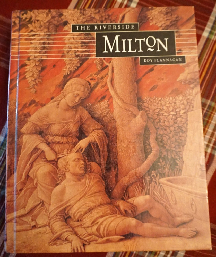 THE RIVERSIDE MILTON HARDCOVER 1st Ed John Milton flannagan merritt 1998 HC