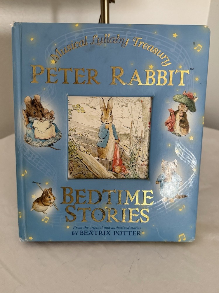 Beatrix Potter Peter Rabbit Bedtime Stories Illustrated Hardcover, Ages 4-8