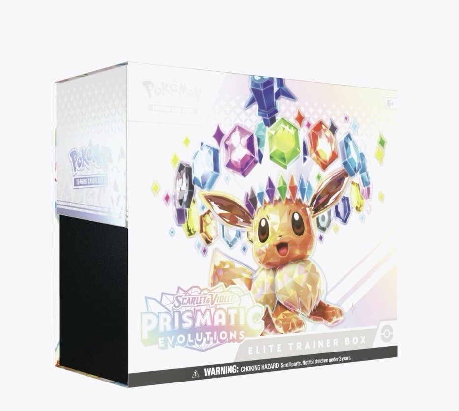 Pokemon TCG Prismatic Evolutions Elite Trainer Box SV New Factory Sealed